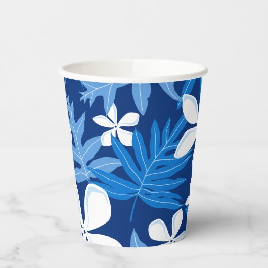 ティアレ（青） 紙コップ (左)