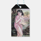 ティアーズインストリームオアシスバイシャンハイ中国ガール ギフトタグ (裏面)