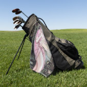 ティアーズインストリームオアシスバイシャンハイ中国ガール ゴルフタオル (グリーン)