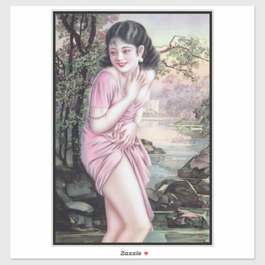 ティアーズインストリームオアシスバイシャンハイ中国ガール シール (シート)