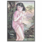 ティアーズインストリームオアシスバイシャンハイ中国ガール シール (正面)