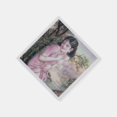 ティアーズインストリームオアシスバイシャンハイ中国ガール スタンダードカクテルナプキン (角)