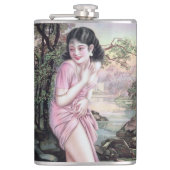 ティアーズインストリームオアシスバイシャンハイ中国ガール フラスク (正面)