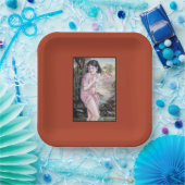 ティアーズインストリームオアシスバイシャンハイ中国ガール ペーパープレート (パーティー)