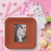 ティアーズインストリームオアシスバイシャンハイ中国ガール ペーパープレート (パーティー)