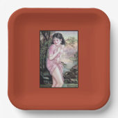 ティアーズインストリームオアシスバイシャンハイ中国ガール ペーパープレート (正面)