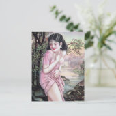 ティアーズインストリームオアシスバイシャンハイ中国ガール ポストカード (スタンド正面)