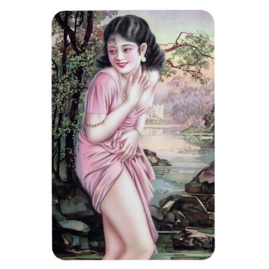 ティアーズインストリームオアシスバイシャンハイ中国ガール マグネット (縦)