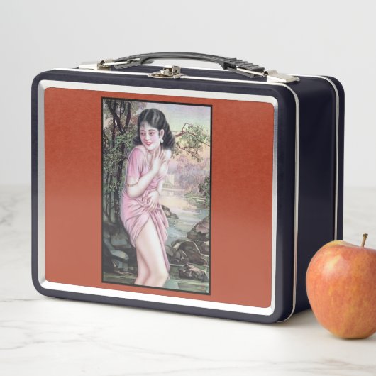 ティアーズインストリームオアシスバイシャンハイ中国ガール メタルランチボックス (インサイチュ)