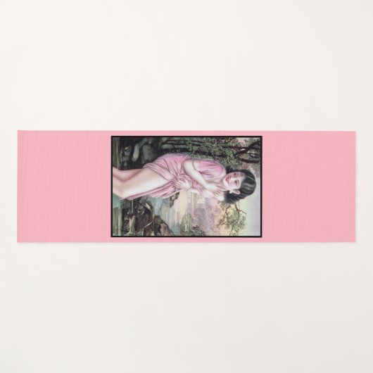 ティアーズインストリームオアシスバイシャンハイ中国ガール ヨガマット (正面(横))