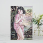 ティアーズインストリームオアシスバイシャンハイ中国ガール 便箋 (スタンド正面)