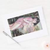 ティアーズインストリームオアシスバイシャンハイ中国ガール 長方形シール (封筒)