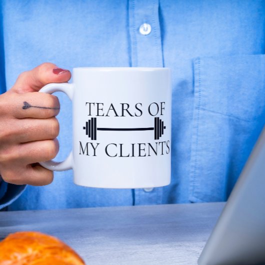 ティアーズオブマイクライアントパーソナルトレーナーバーベル コーヒーマグカップ