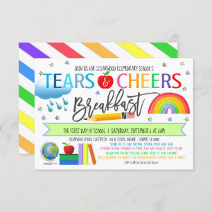 ティアーズ&応援ブレックファースト招待状 招待状