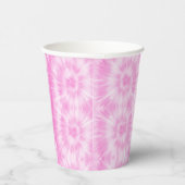 ティイェピンクスパイラルヒッピー絞り染め 紙コップ (右)