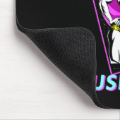 ティイックタイグスクラッシュ男の重量挙げボディービルディン マウスパッド (コーナー)