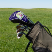 ティイットアップパパカスタムフォトネイビーブルー ゴルフヘッドカバー (インサイチュ)
