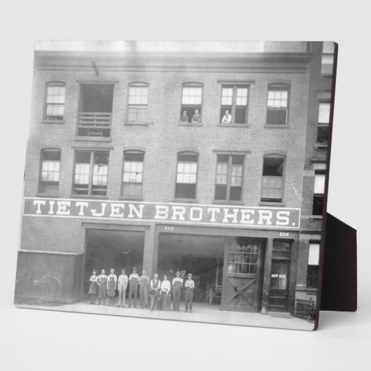 ティエテンブラザーズ乳製品プラーク フォトプラーク (側面)