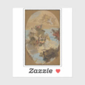 ティエポロ – ロレトの聖なる家の奇跡 シール (シート)