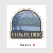 ティエラデルフエゴナショナルパークアルゼンチンヴィンテージ シール (シート)