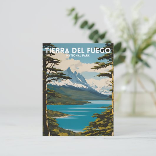 ティエラデルフエゴナショナルパークヴィンテージ ポストカード (スタンド正面)