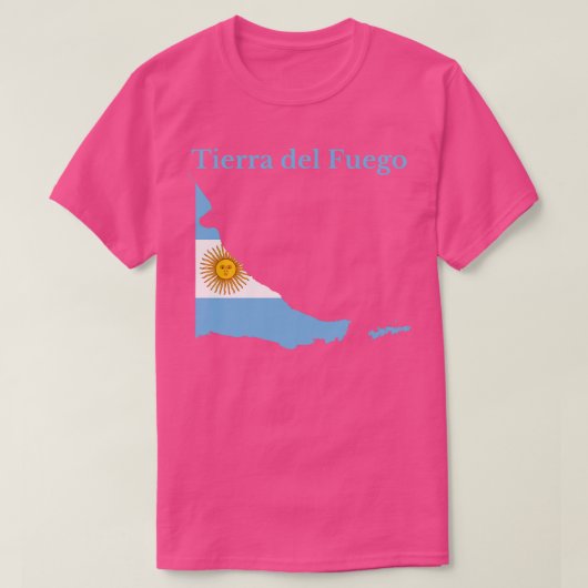 ティエラデルフエゴプロアルゼンチン Tシャツ (デザイン正面)