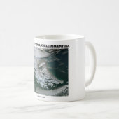 ティエラ・デル・フエゴチリかアルゼンチン(写真の地球) コーヒーマグカップ (正面右)