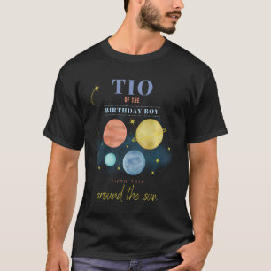 ティオアンクルフィフス誕生日第五のまわりにトリップザサンS Tシャツ