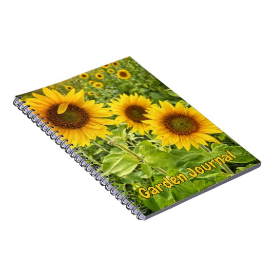 「ティオガサンフラワーズ」スパイラルノート ノートブック (右側)