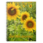 「ティオガサンフラワーズ」スパイラルノート ノートブック (正面)