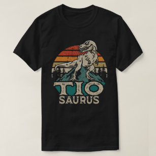 ティオサウルス恐竜伯父の日T市 Tシャツ
