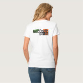 ティオファイダ・ア・ラ・ホワイトTシャツ Tシャツ (裏面フル)