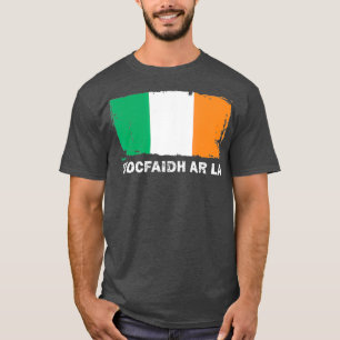 ティオファイドアルラアイルランドフラグレトロヴィンテージ Tシャツ