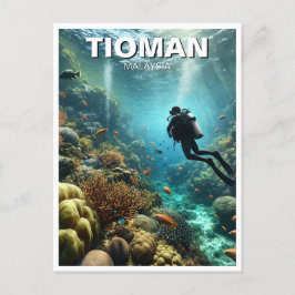 ティオマンスキューバダイビング ポストカード