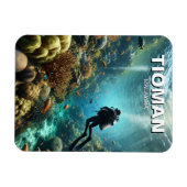 ティオマンスキューバダイビング マグネット (横)