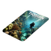 ティオマンスキューバダイビング マグネット (左側)