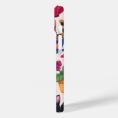 ティカップ・キティと花々 Case-Mate iPhoneケース (裏面 / 左)