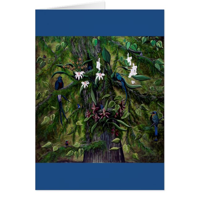 ティカルのジャングル (正面)