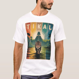 ティカル グアテマラ ジャガー ヴィンテージ Tシャツ