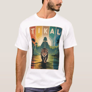 ティカル グアテマラ ジャガー ヴィンテージ Tシャツ
