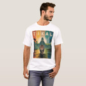 ティカル グアテマラ ジャガー ヴィンテージ Tシャツ (正面フル)