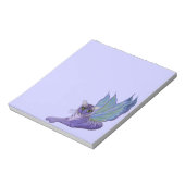 ティガーピクシー妖精タイガーファンタジーキャットアートメモ帳 ノートパッド (回転)