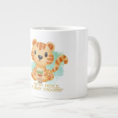 ティガー引用文漫画 ジャンボコーヒーマグカップ (正面右)