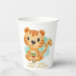 ティガー引用文漫画 紙コップ