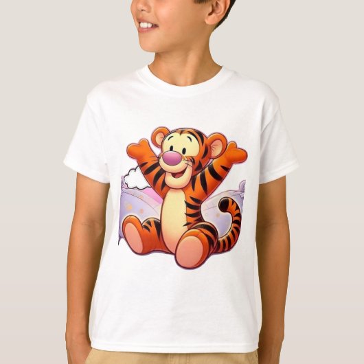 ティガー カートゥーン トラ Tシャツ (正面)