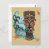 ティキの波 ポストカード (正面/裏面)