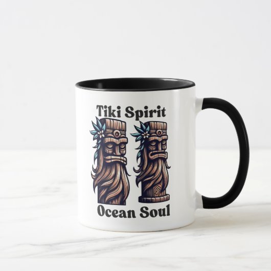 ティキの精神、海の魂 マグカップ (右)