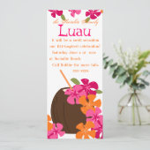 ティキの花 招待状 (スタンド正面)