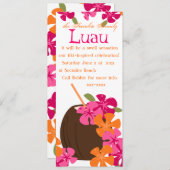 ティキの花 招待状 (正面/裏面)