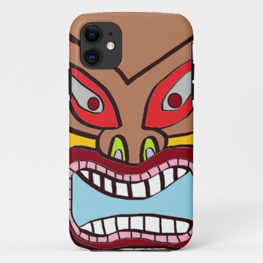 ティキの電話ケース Case-Mate iPhoneケース (裏面)